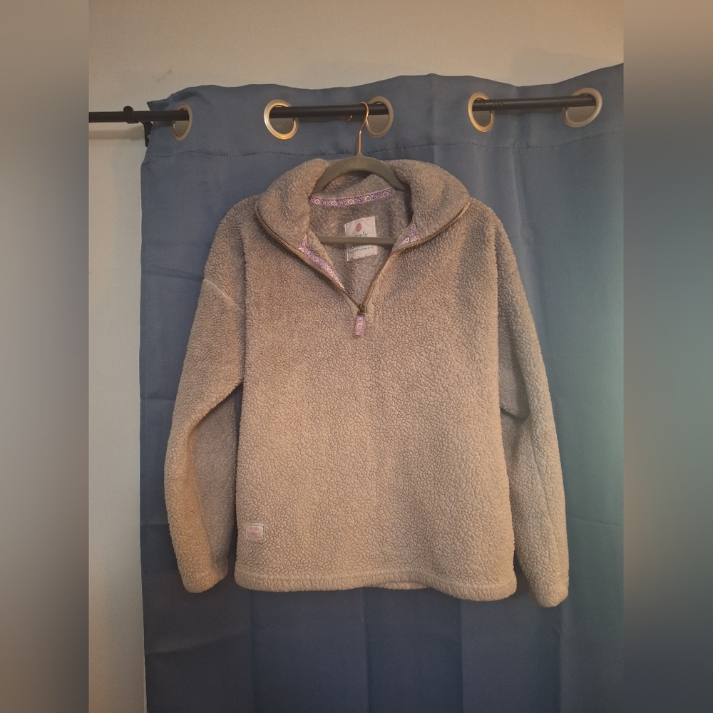 Plush pullover